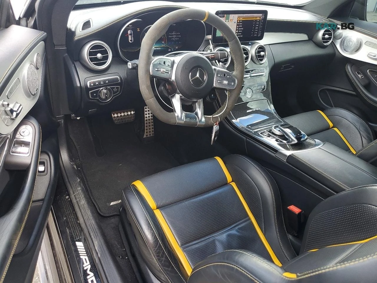 Mercedes-Benz C 63 AMG S* BURMESTER* 360-CAM* ALCANTARA* OBDUH | Mobile.bg � ����������� 9