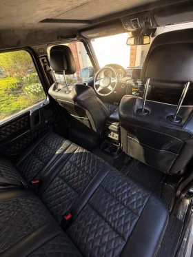 Mercedes-Benz G 63 AMG КОЖА* ПОДГРЕВ* ОБДУХВАНЕ* ПАНОРАМА, снимка 6