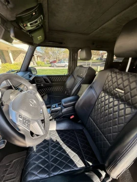 Mercedes-Benz G 63 AMG КОЖА* ПОДГРЕВ* ОБДУХВАНЕ* ПАНОРАМА, снимка 9