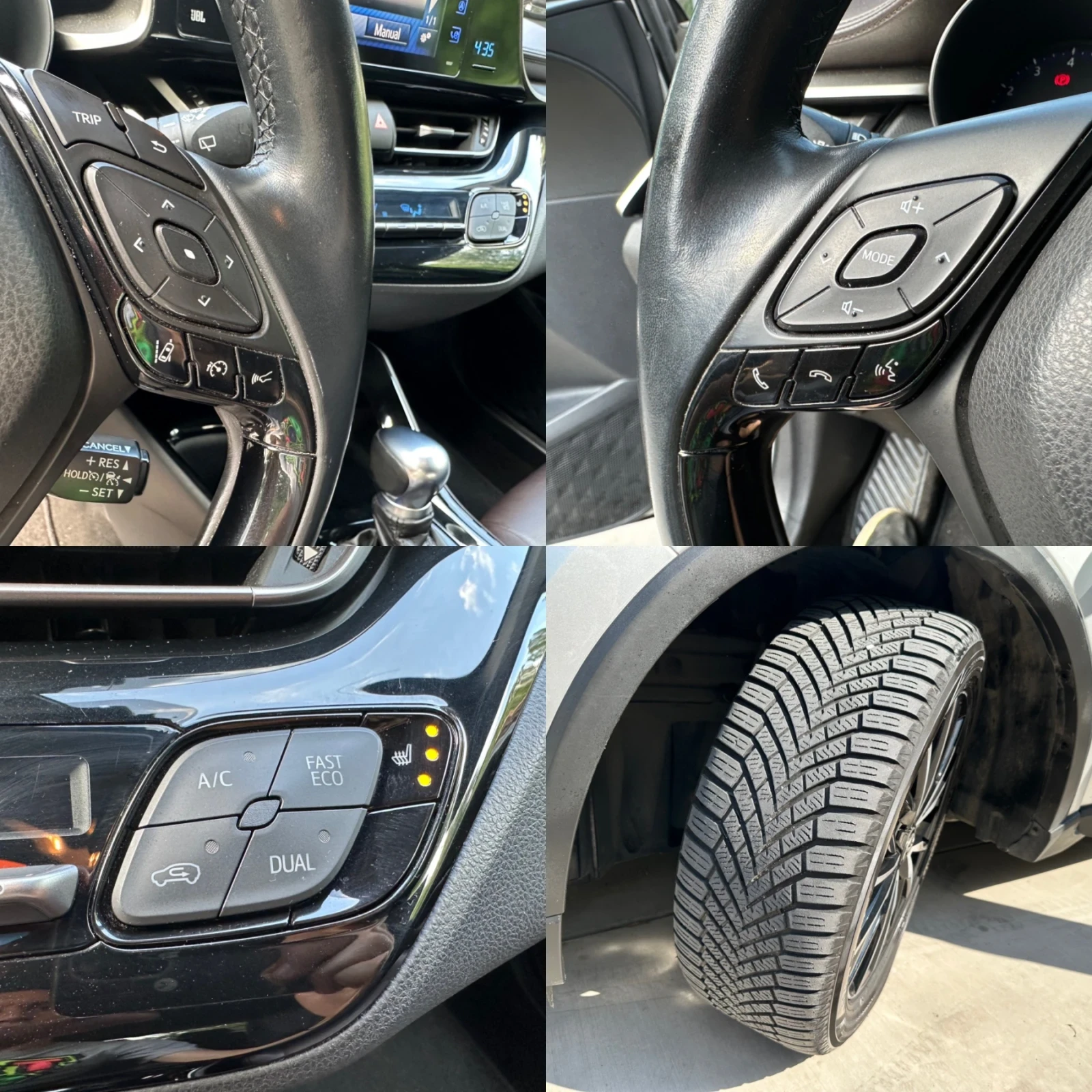 Toyota C-HR 1.2i* АВТОМАТИК* Кожа* 4x4* FULL*  - изображение 9