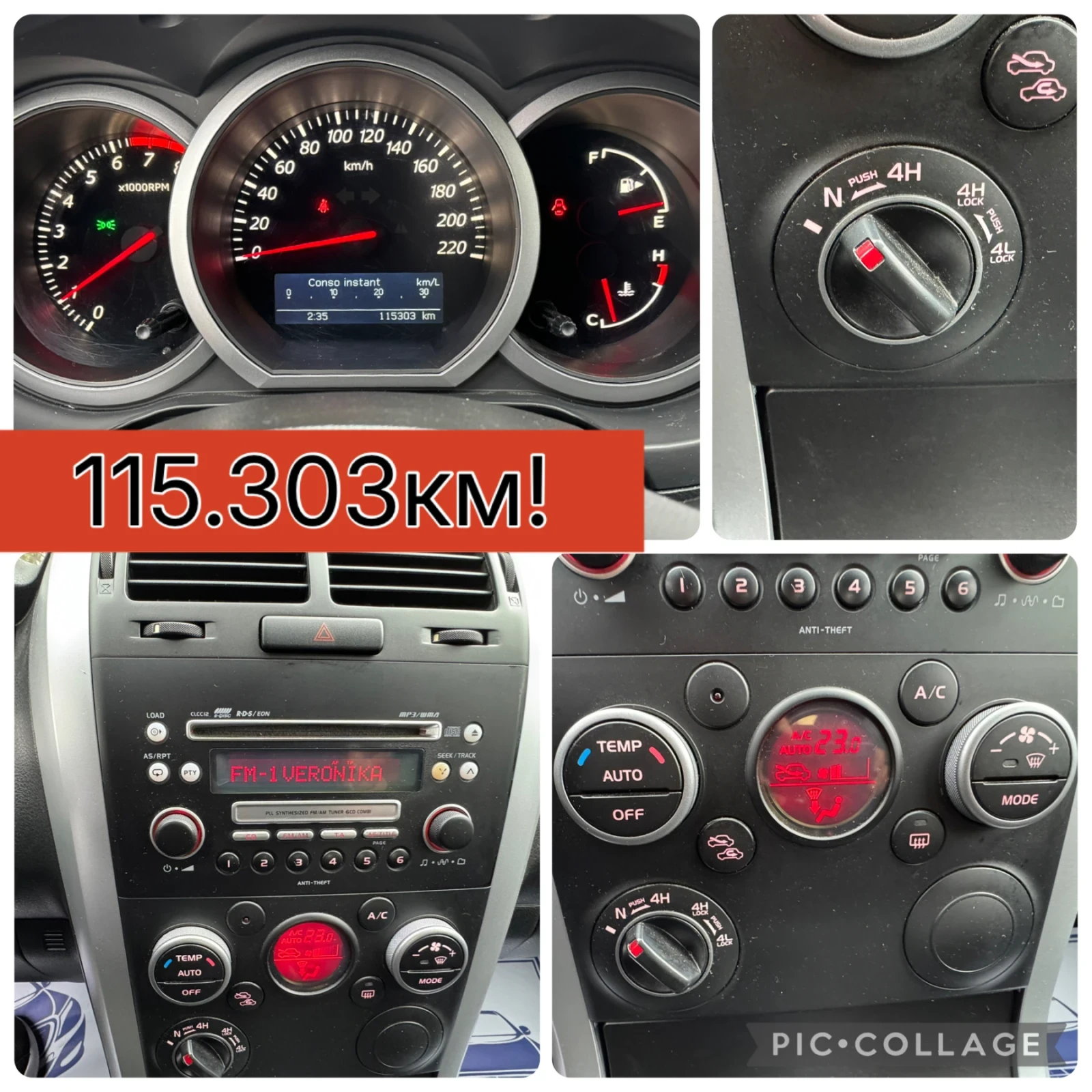 Suzuki Grand vitara 2.4i !!! Реален пробег ! Нова!!! - изображение 10