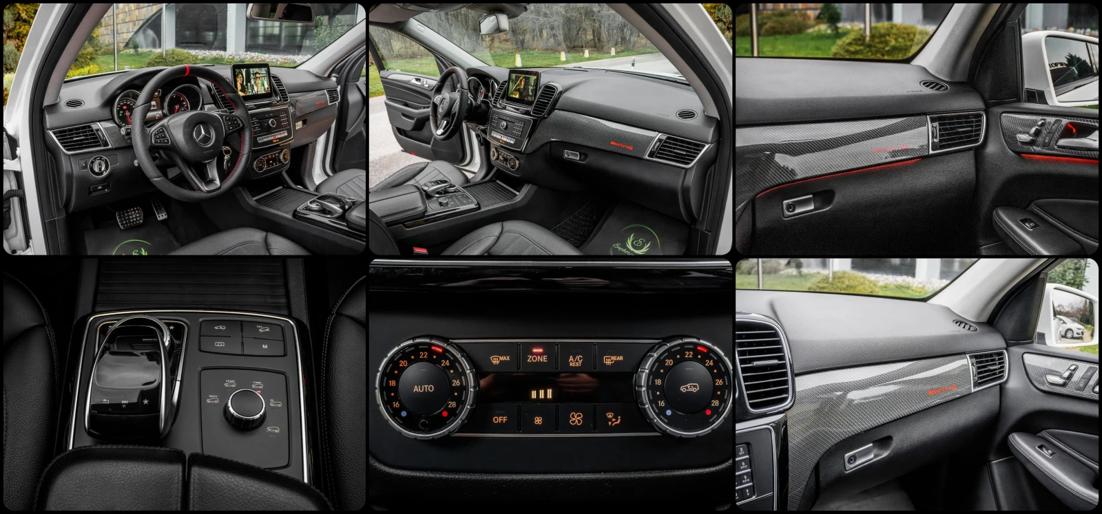 Mercedes-Benz GLE 350 d* 4MATIC* AMG* EXCLUSIVE* NIGHT PACK* CARBON, снимка 17 - Автомобили и джипове - 55480765