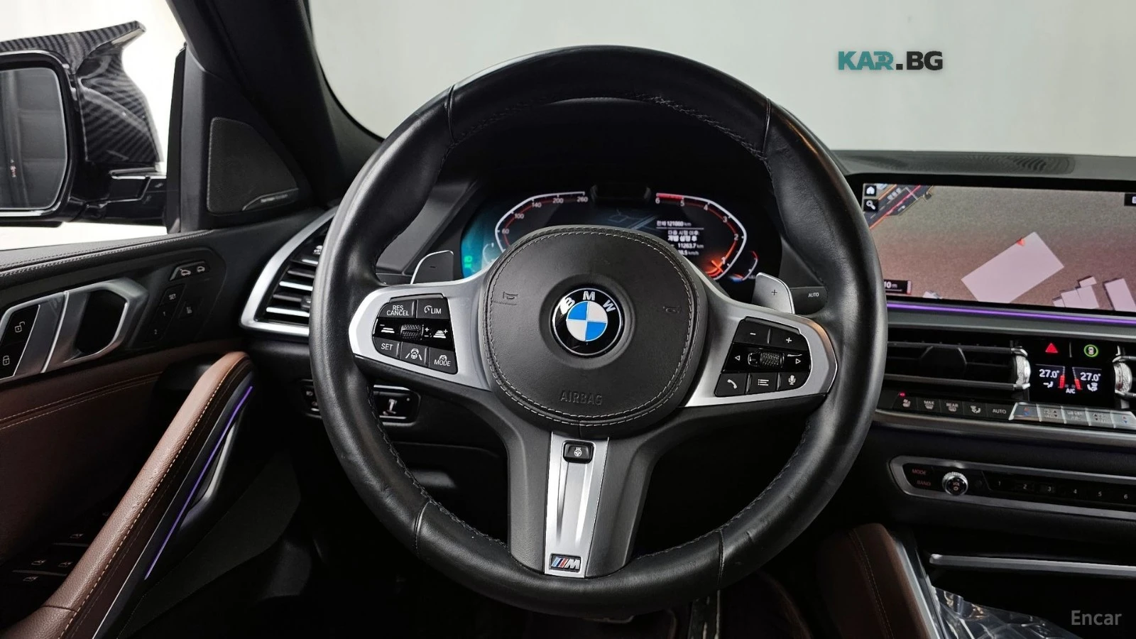 BMW X6 M* ОБДУХВАНЕ* 360 КАМЕРА* HEADUP* ВЪЗДУХ* ДИСТРОНИ, снимка 13 - Автомобили и джипове - 56262814