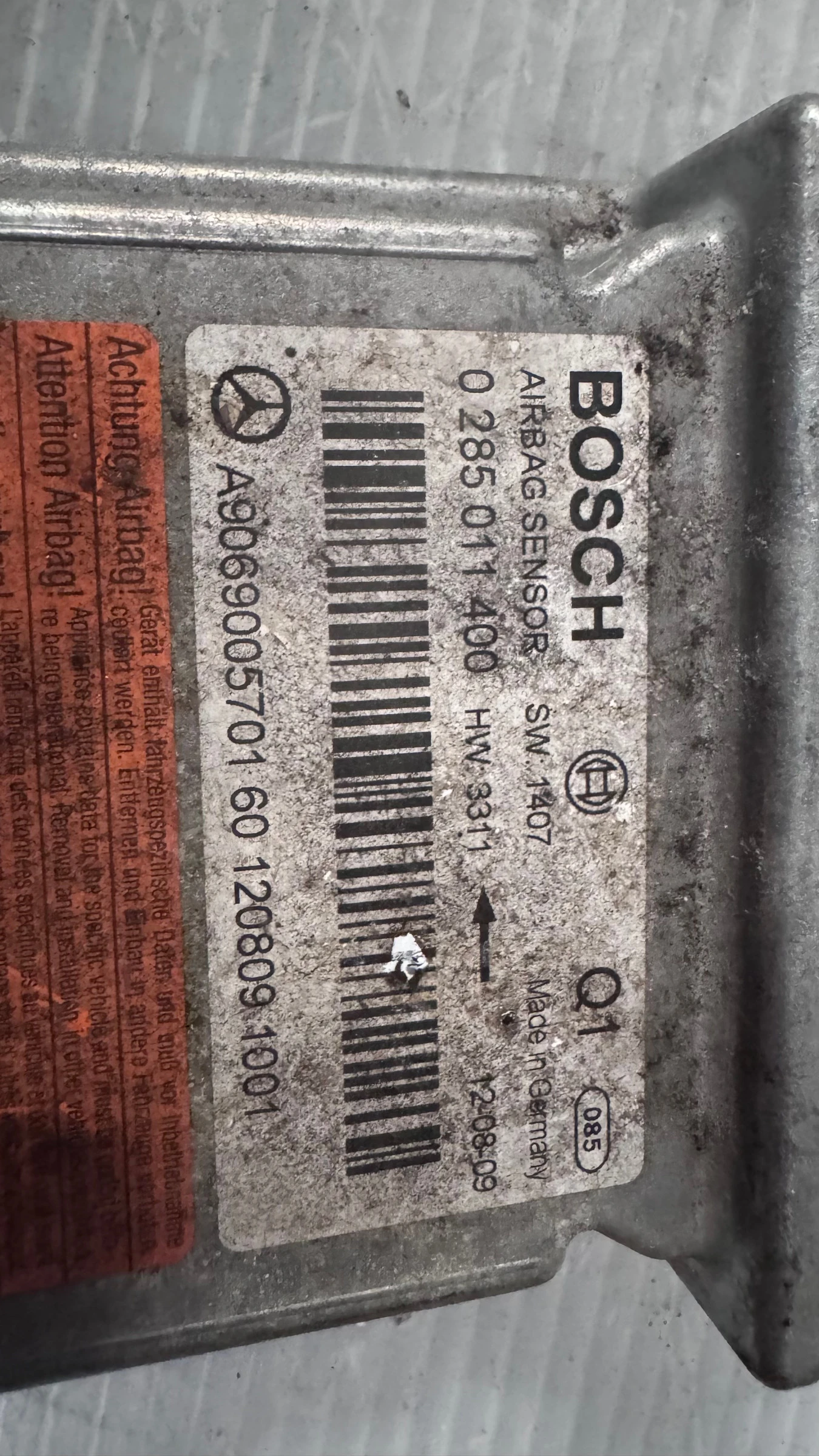 Airbag  /  /  a Mercedes Sprinter - 0285011400 | Mobile.bg   2