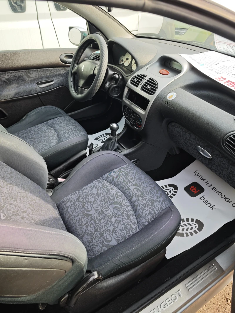 Peugeot 206 CC 1.6I , снимка 8 - Автомобили и джипове - 48771037