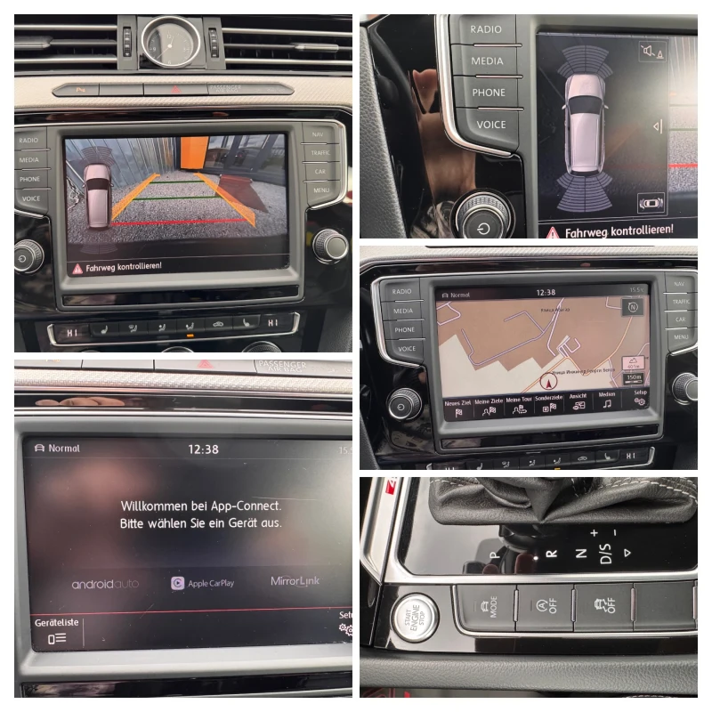 VW Passat 2.0d/R-LINE/4 MOTION/DIGITAL/КАМЕРА/ДИСТРOНИК/НОВА, снимка 15 - Автомобили и джипове - 52550414