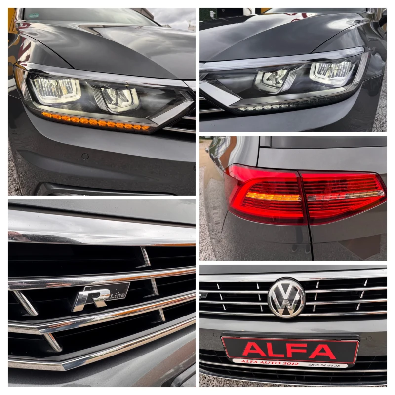 VW Passat 2.0d/R-LINE/4 MOTION/DIGITAL/КАМЕРА/ДИСТРOНИК/НОВА, снимка 9 - Автомобили и джипове - 52550414