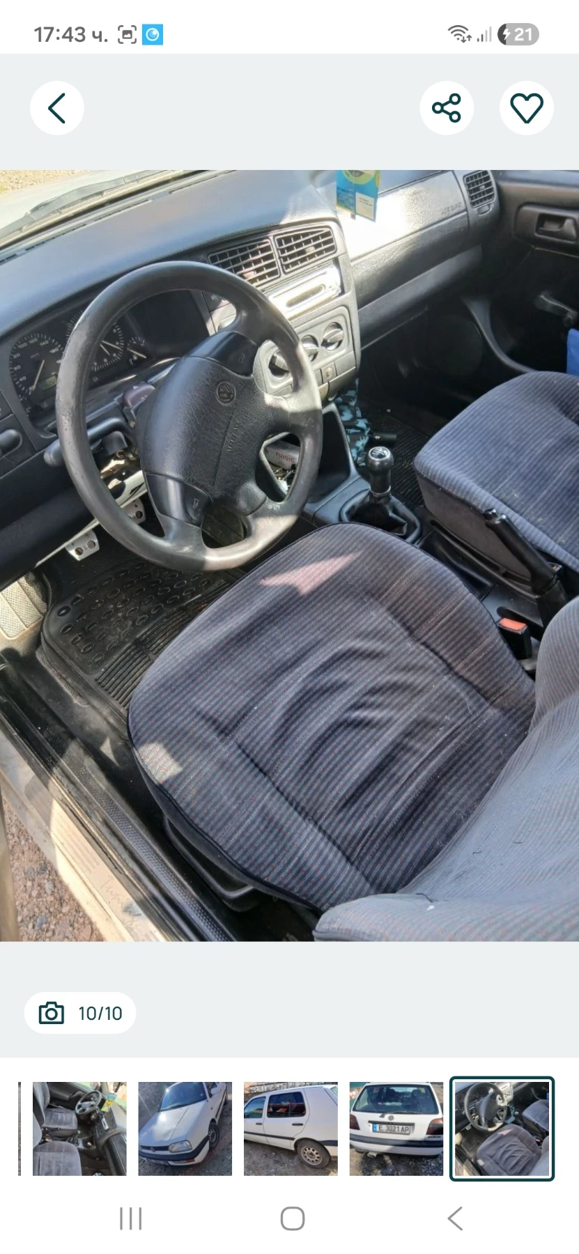 VW Golf, снимка 8 - Автомобили и джипове - 54655659