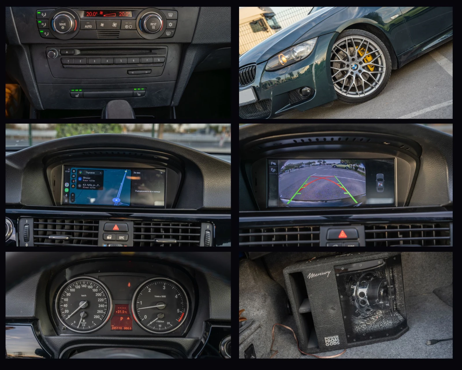 BMW 335 M57 M pack, снимка 14 - Автомобили и джипове - 56465096
