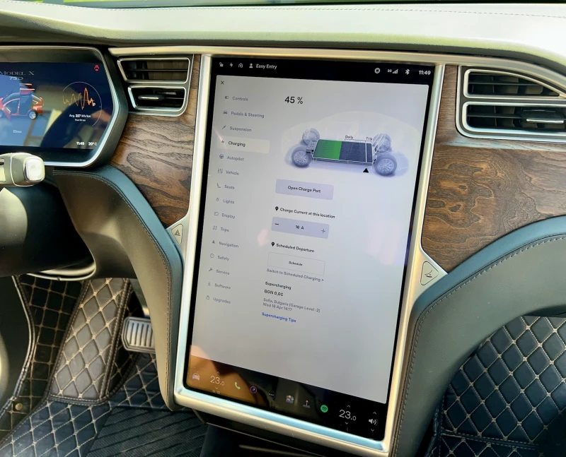 Tesla Model X 75D Dual Motor AWD/Въздушно/Европейска/5+ 1, снимка 12 - Автомобили и джипове - 50127620