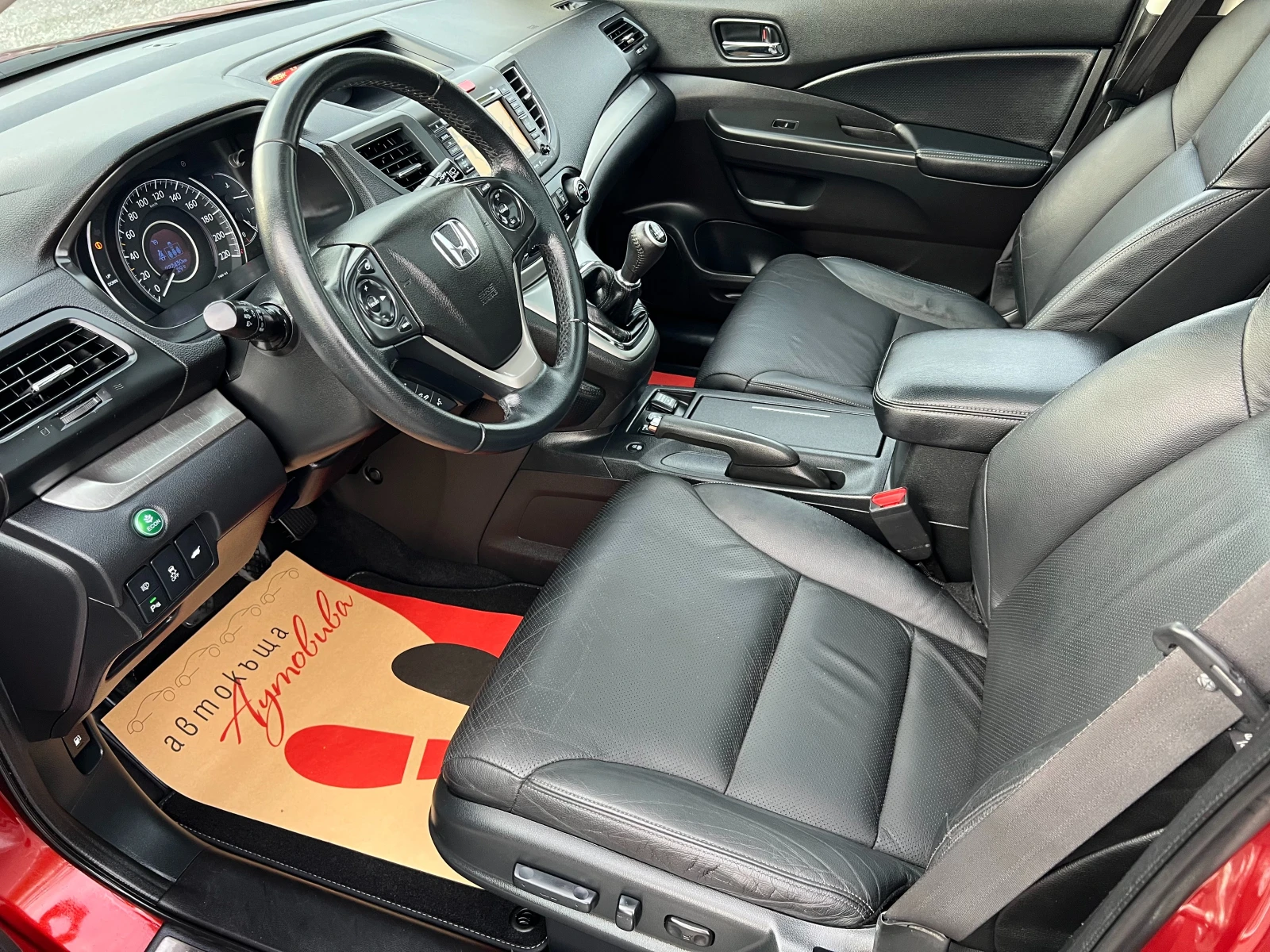 Honda Cr-v 2.2i-DTEC AWD/ПАНОРАМА/НАВИ/КОЖА/PDC/KEYLESS GO/, снимка 11 - Автомобили и джипове - 55306984