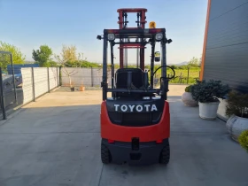 Мотокар Toyota Вдига на 4.7 м. / ИЗРАВНИТЕЛ / АВТОМАТ / ПАРНО , снимка 4