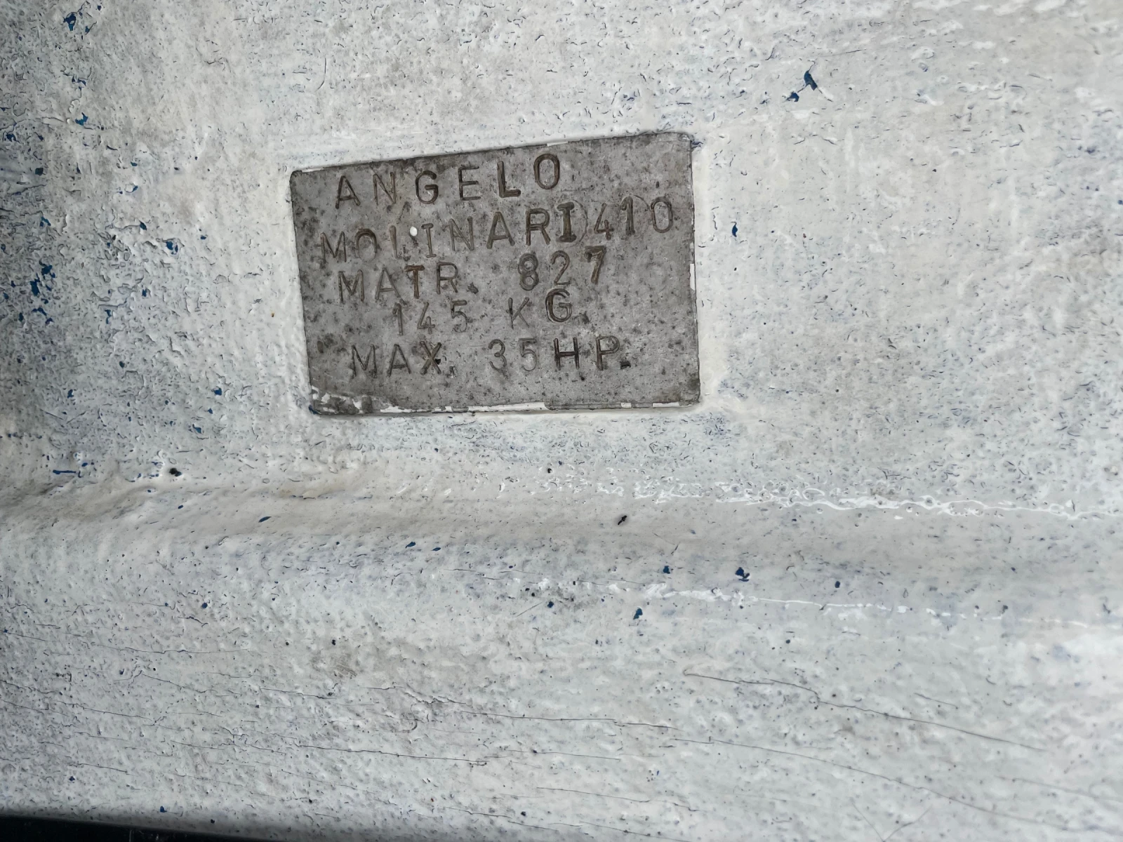 Лодка Angelo Molinari  410 MATR 827, снимка 11 - Воден транспорт - 54684949