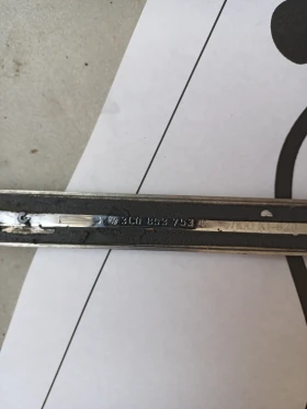 Лайсна за врата Фолксваген Пасат Б6 , снимка 2