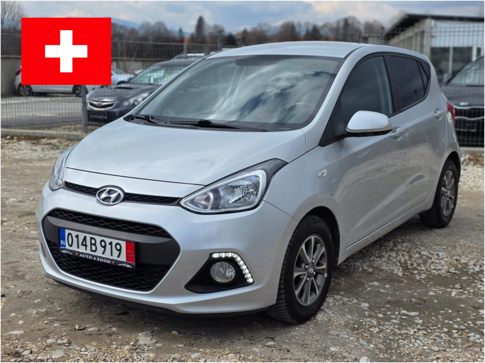 Hyundai I10 1.25i * 87к.с.* Автомат* SWISS*  | Mobile.bg — изображение 1