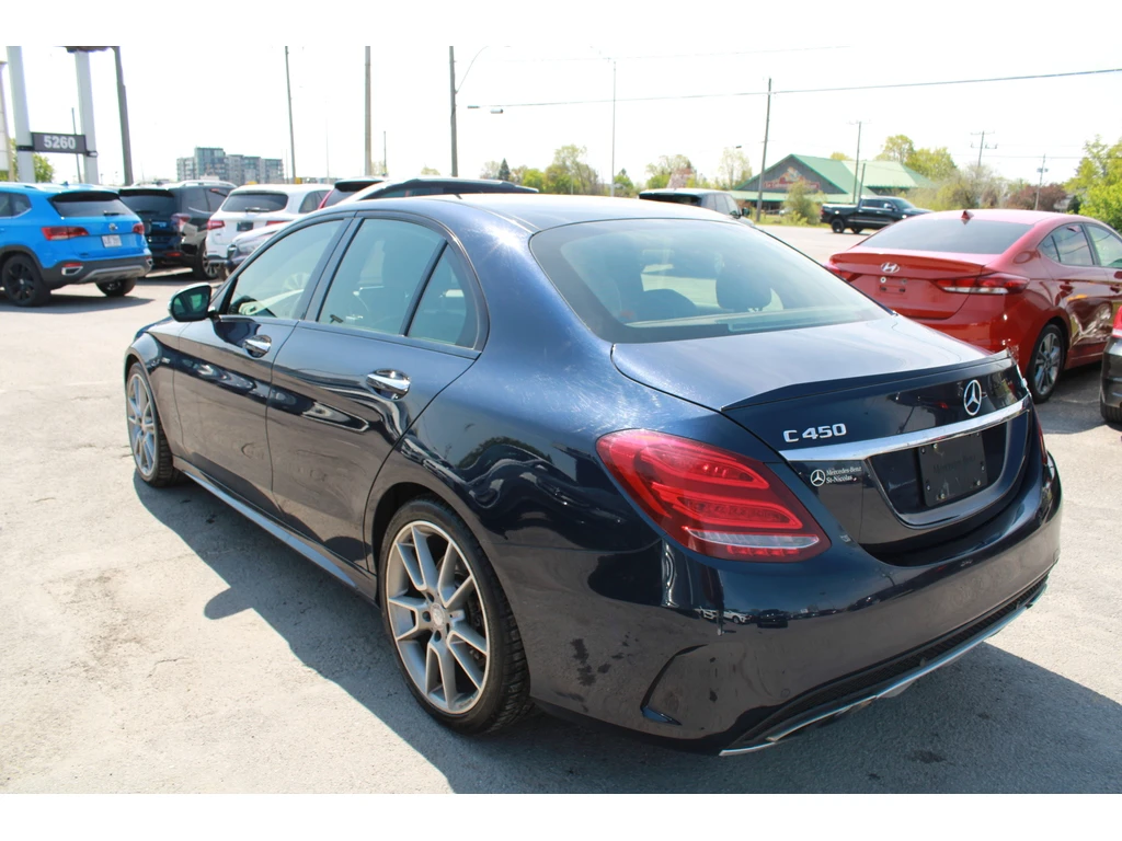 Mercedes-Benz C 450 AMG 4MATIC* КОжа* Подгрев* Обдухване* Кейлес* Blind Sp - изображение 6