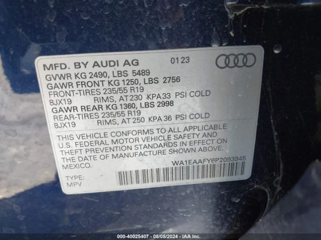 Audi Q5 PREMIUM PLUS 45 TFSI S LINE QUATTRO, снимка 17 - Автомобили и джипове - 47925781