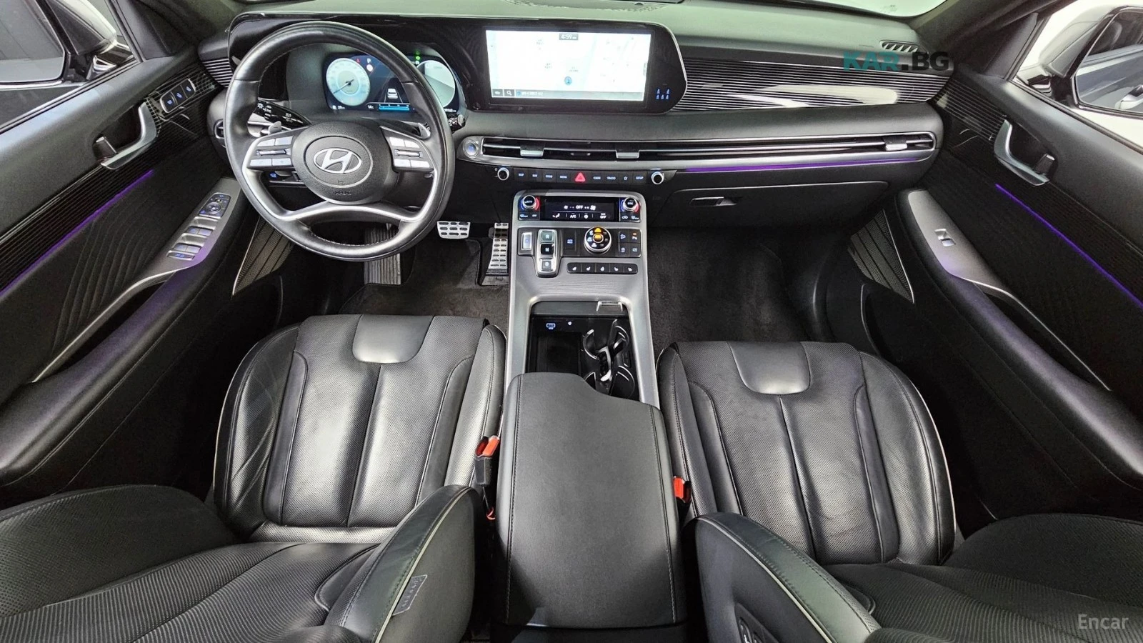Hyundai Palisade * 2.2d* 4WD* CALLIGRAPHY* ПОДГРЕВ* ОБДУХВАНЕ* 360*, снимка 6 - Автомобили и джипове - 55260359