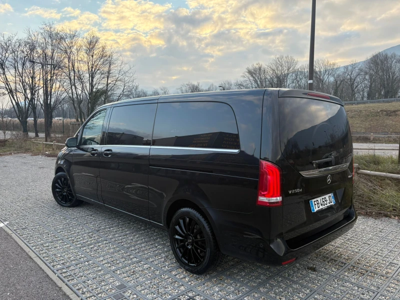Mercedes-Benz V 250 D EXTRA LONG 4 MATIC 9 G-TRONIK AVANTGARDE , снимка 3 - Бусове и автобуси - 53012947