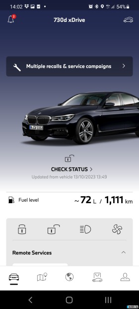 BMW 730 XDrive, снимка 15 - Автомобили и джипове - 44927369