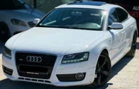 Audi A5 3.0TDI* БялаПерла* S-line* Кожа* Rotor* Уникат*  | Auto.bg — изображение 2