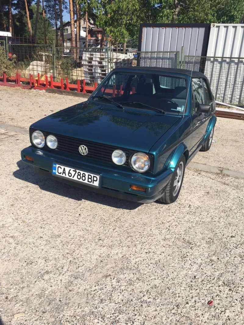 VW Golf Голф1, кабриолет, снимка 2 - Автомобили и джипове - 51358926
