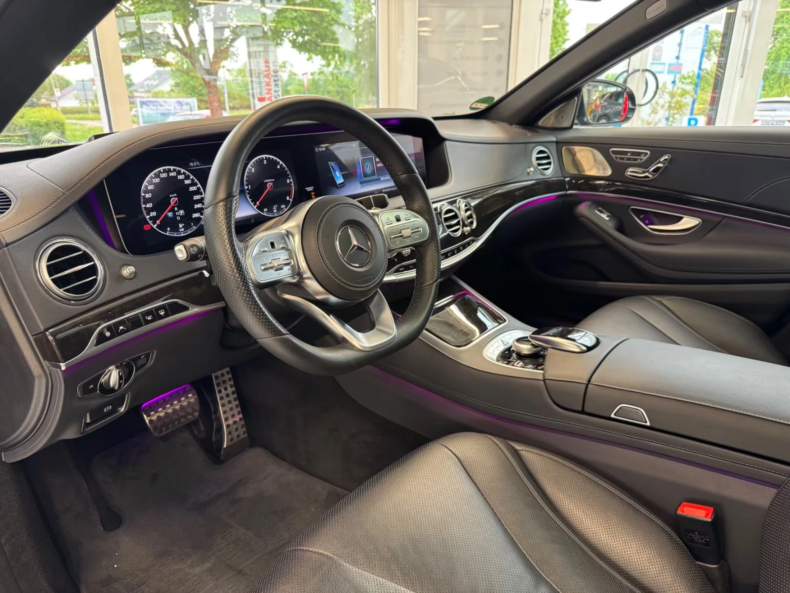 Mercedes-Benz S 350 d/AMG/286HP/L/CHAFFEUR/PANO/MEMO/BURM/HUD/360/923g, снимка 9 - Автомобили и джипове - 53828875