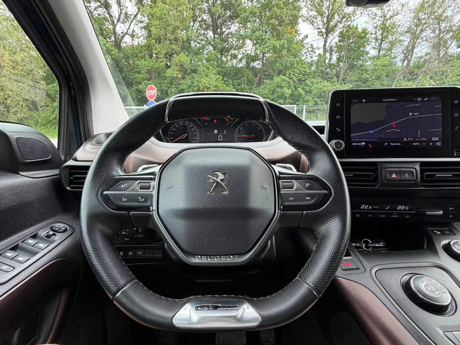 Peugeot Partner 1.5HDI* GT-Line* FACE* EAT8* FULL, снимка 10 - Автомобили и джипове - 54461889