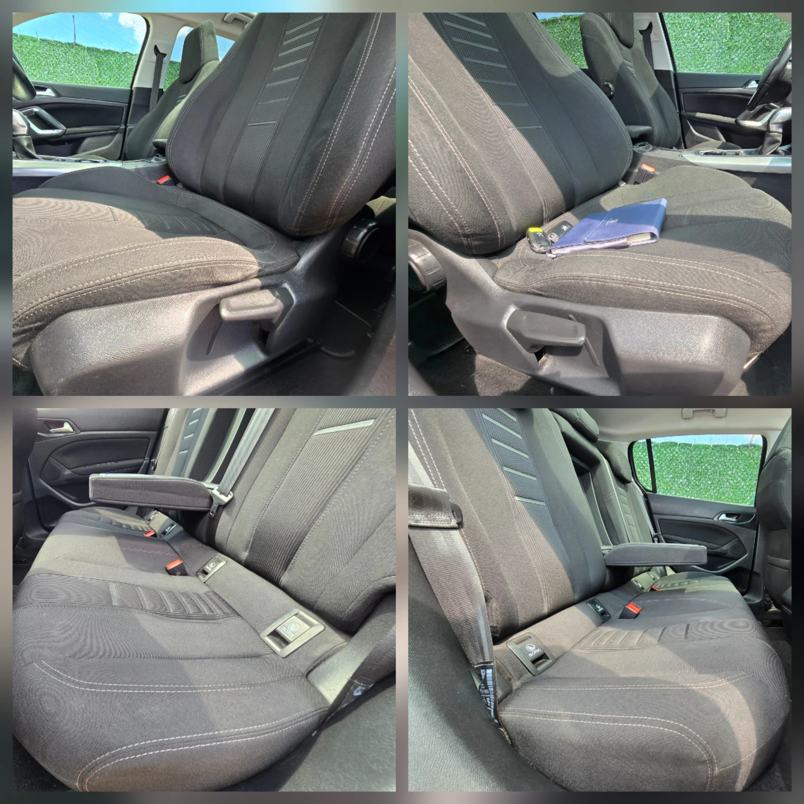 Peugeot 308 2.0 Blue HDI * ALLURE * PANORAMA , снимка 14 - Автомобили и джипове - 54973526