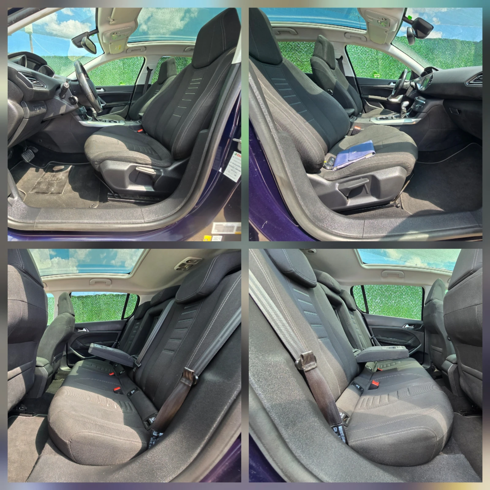 Peugeot 308 2.0 Blue HDI * ALLURE * PANORAMA , снимка 12 - Автомобили и джипове - 54973526