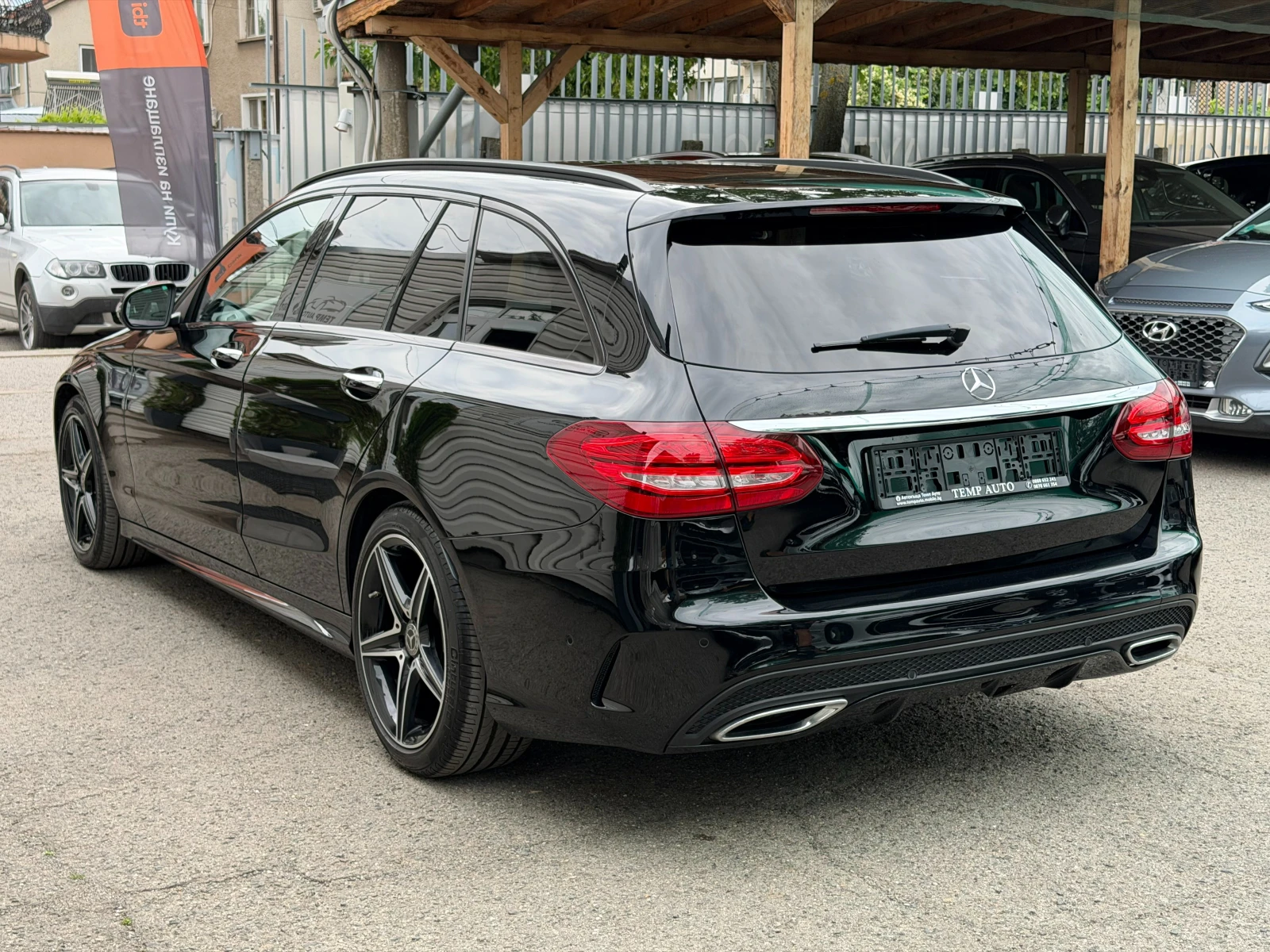 Mercedes-Benz C 220 D* 4Matic* AMG* ПЪЛНА СЕРВИЗНА ИСТОРИЯ В МЕРЦЕДЕС, снимка 6 - Автомобили и джипове - 55155207