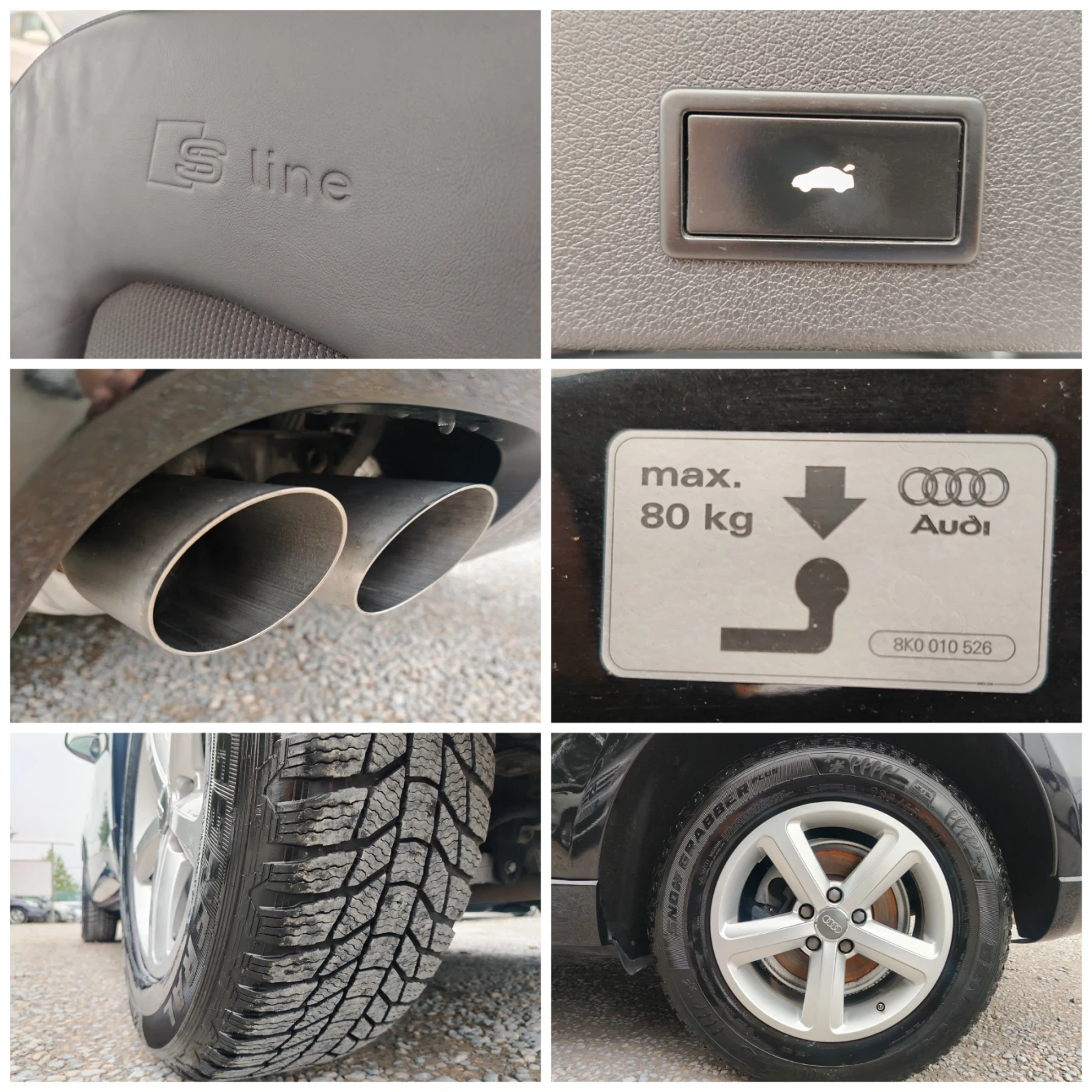 Audi Q5 2.0TDI-170к.с/4x4/НАВИГАЦИЯ/ПАНОРАМА/S-LINE!!! , снимка 16 - Автомобили и джипове - 54634258
