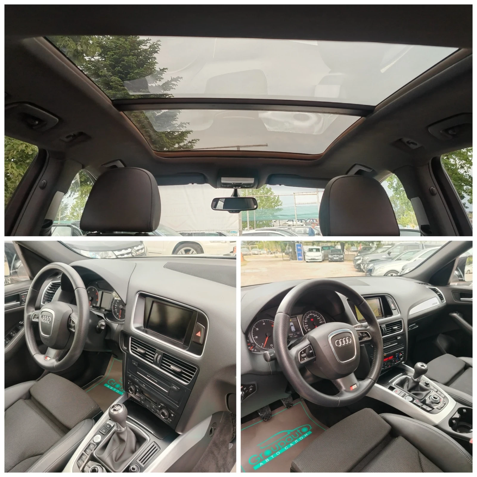 Audi Q5 2.0TDI-170к.с/4x4/НАВИГАЦИЯ/ПАНОРАМА/S-LINE!!! , снимка 11 - Автомобили и джипове - 54634258