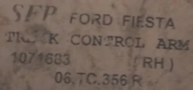 Комплект носачи за Ford Fiesta mk4, mk5 хечбек(jas, jbs) 1.25 i 16v бензин. , снимка 2
