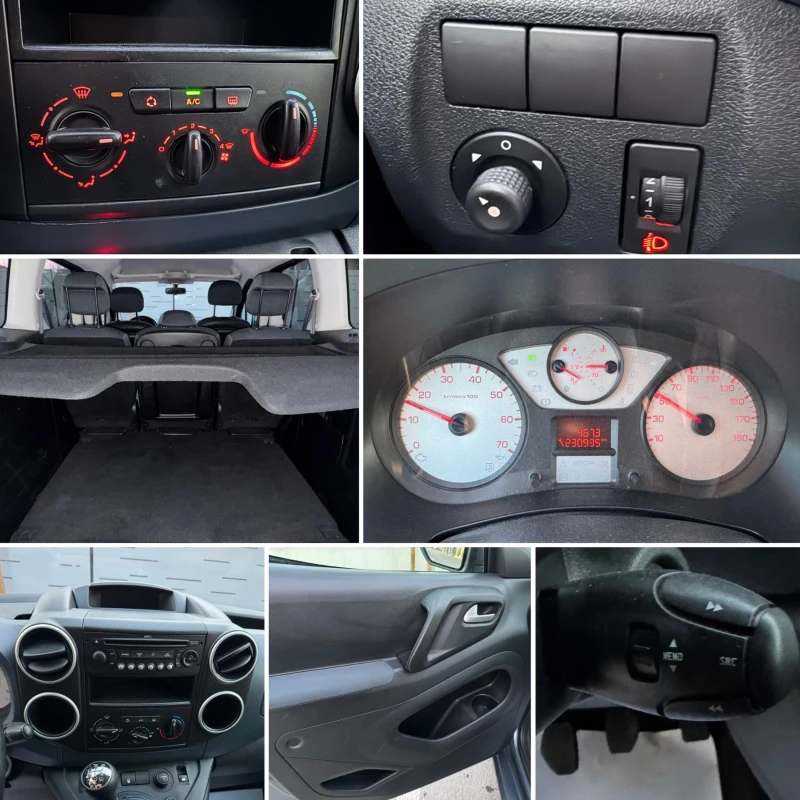 Peugeot Partner 1.6i-TEPPE ГАЗ BRC, снимка 17 - Автомобили и джипове - 51809084