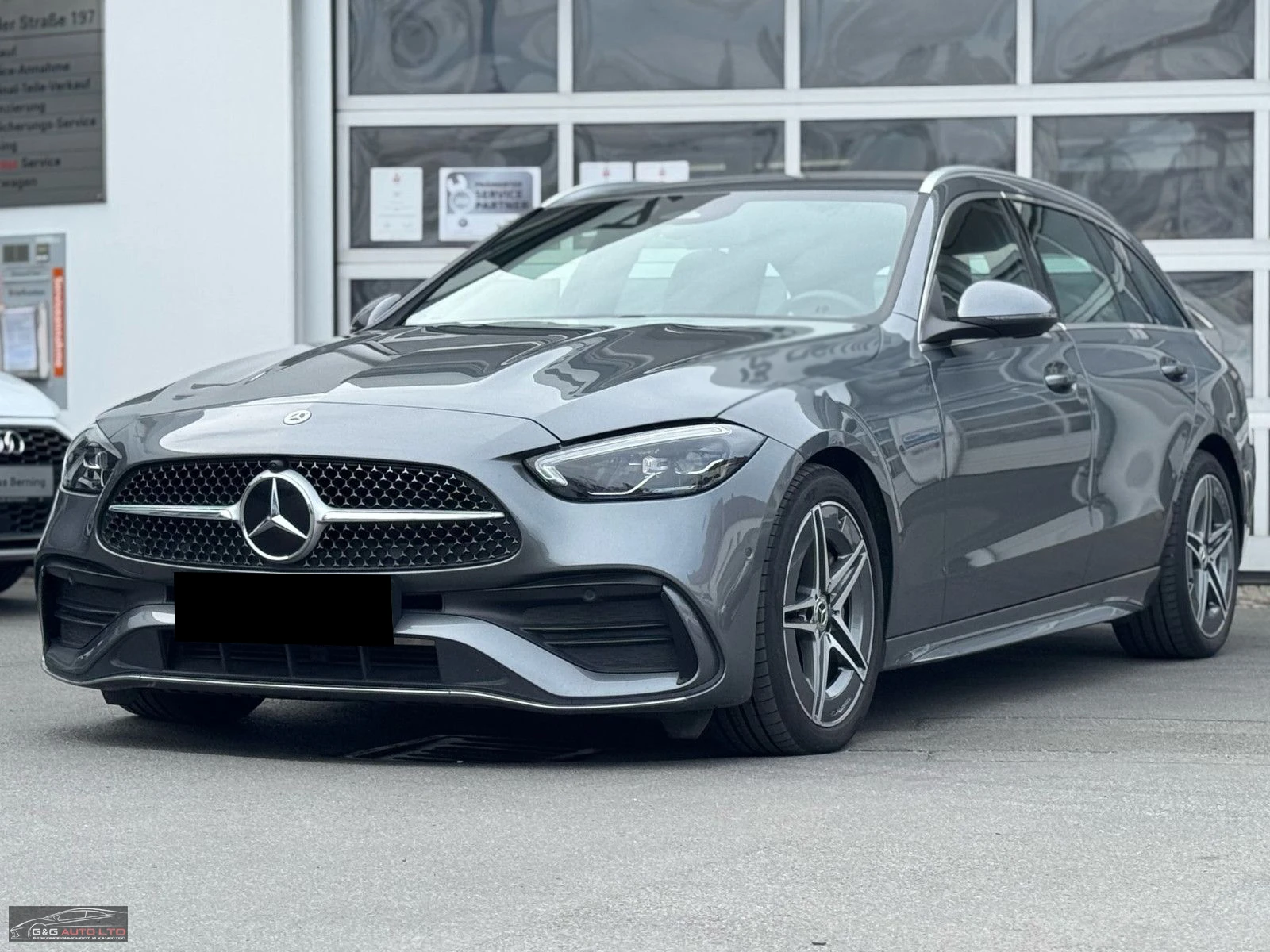 Mercedes-Benz C 220 AMG/197HP/CAM/DISTRONIC/NAVI/AMBI/KLESS/424v, снимка 1