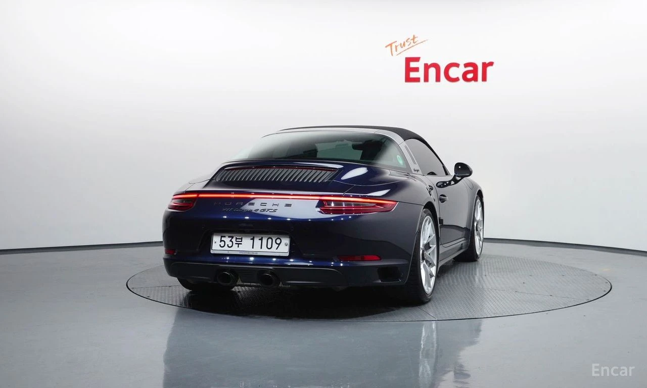 Porsche 911 TARGA 4* GTS* BURMESTER* ОБДУХВАНЕ* КАМЕРА, снимка 4 - Автомобили и джипове - 54885309