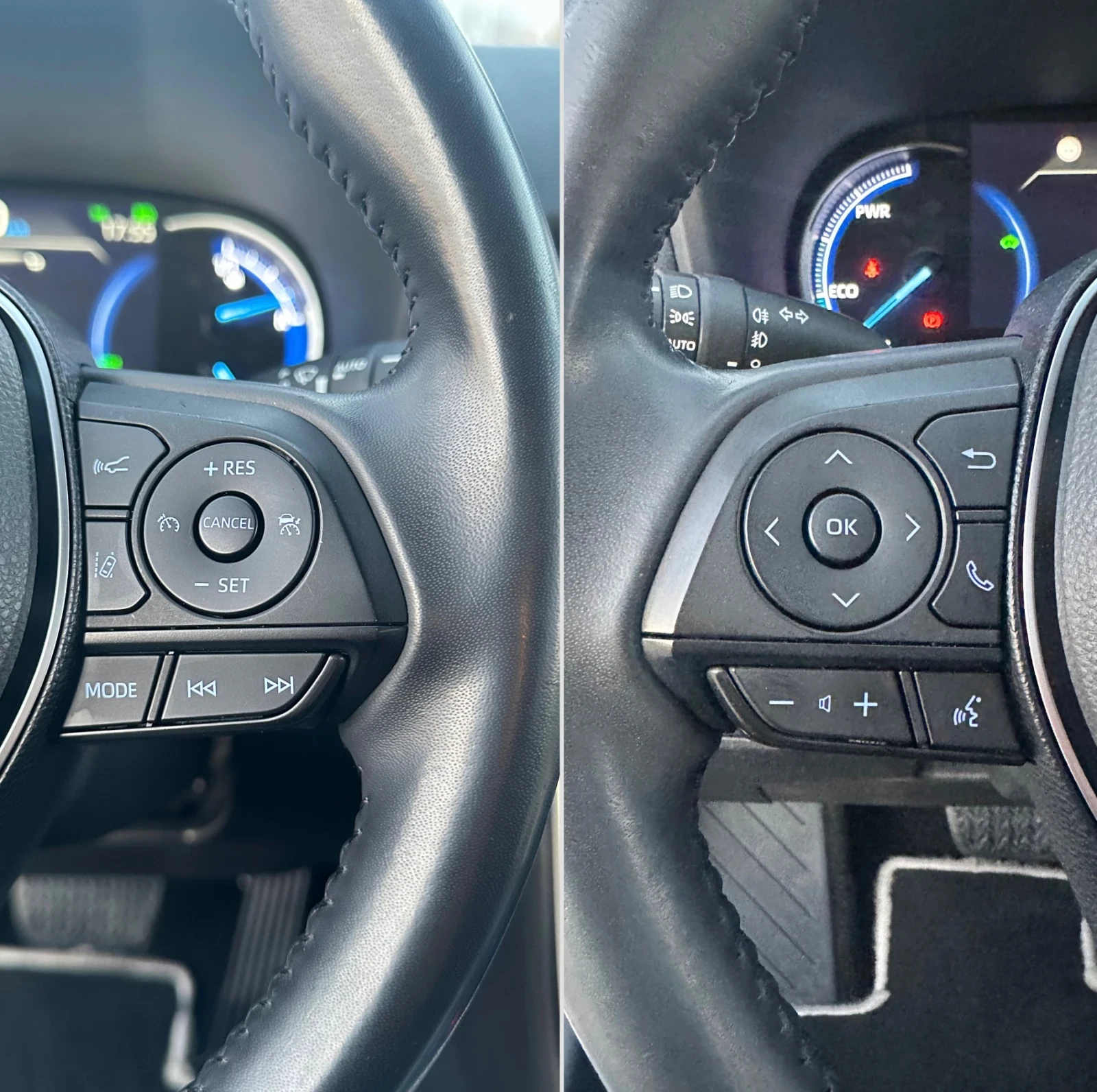 Toyota Rav4 2.5Hybrid/4x4/JBL/КОЖА/105500км., снимка 11 - Автомобили и джипове - 54101765