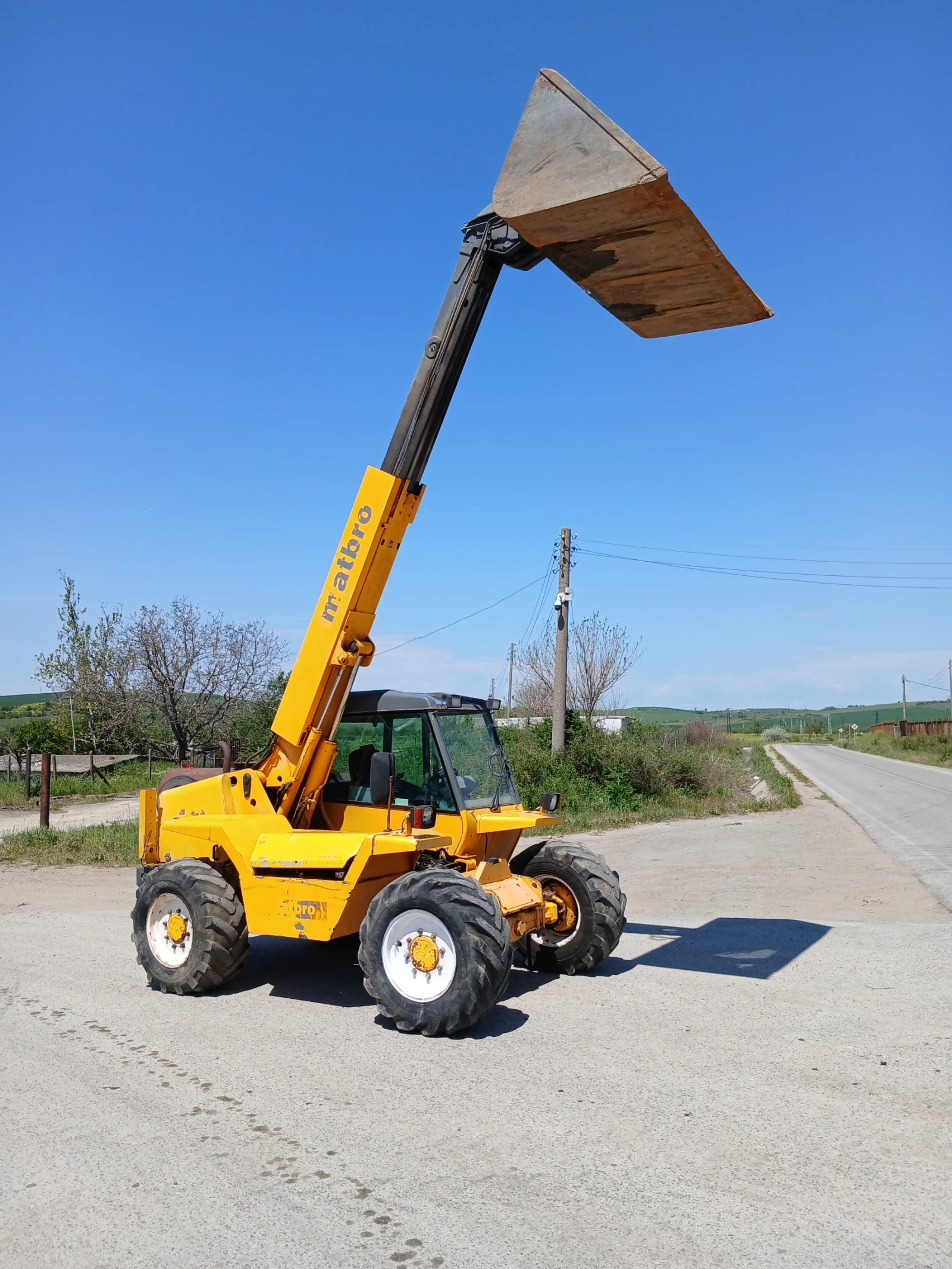 Телескопичен товарач Matbro TS270 - изображение 2