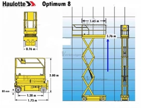 Автовишка Друга марка HAULOTTE OPTIMUM 8, снимка 16