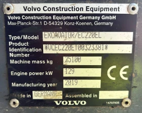  Volvo Volvo EC 220 EL | Mobile.bg    5