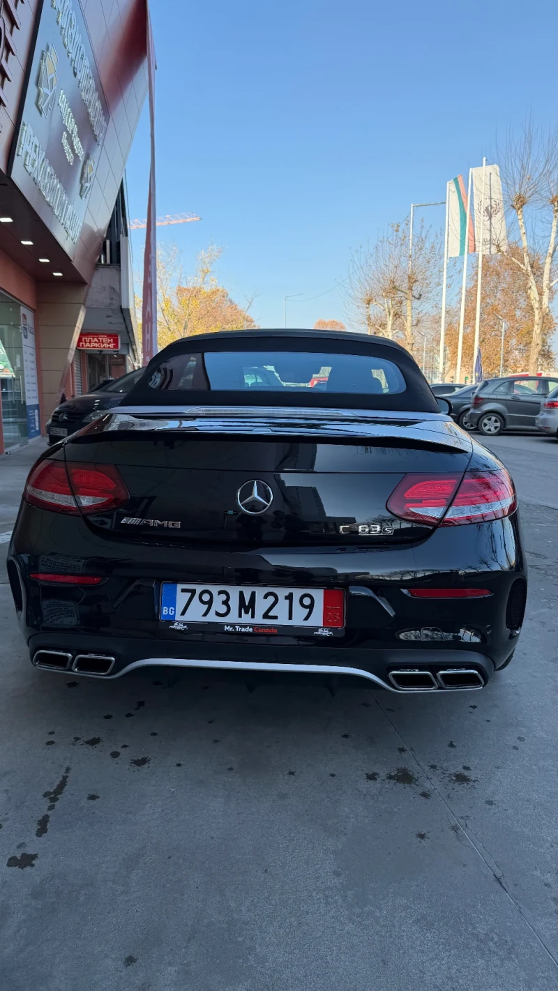 Mercedes-Benz C 63 AMG C63S Cabrio, снимка 7 - Автомобили и джипове - 52802484