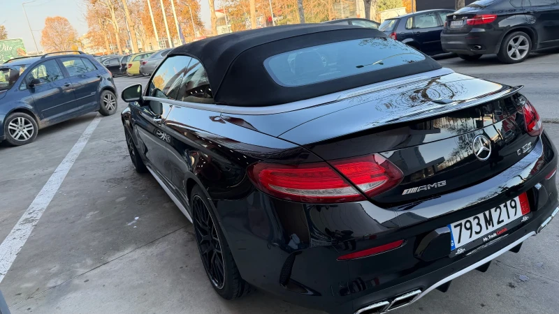 Mercedes-Benz C 63 AMG C63S Cabrio, снимка 4 - Автомобили и джипове - 52802484