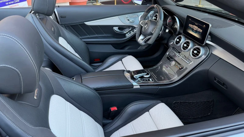 Mercedes-Benz C 63 AMG C63S Cabrio, снимка 16 - Автомобили и джипове - 52802484