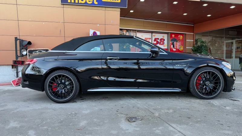 Mercedes-Benz C 63 AMG C63S Cabrio, снимка 5 - Автомобили и джипове - 52802484