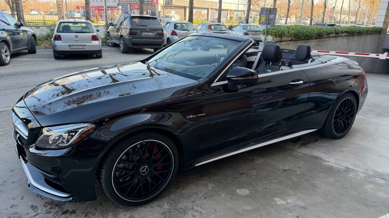 Mercedes-Benz C 63 AMG C63S Cabrio, снимка 9 - Автомобили и джипове - 52802484