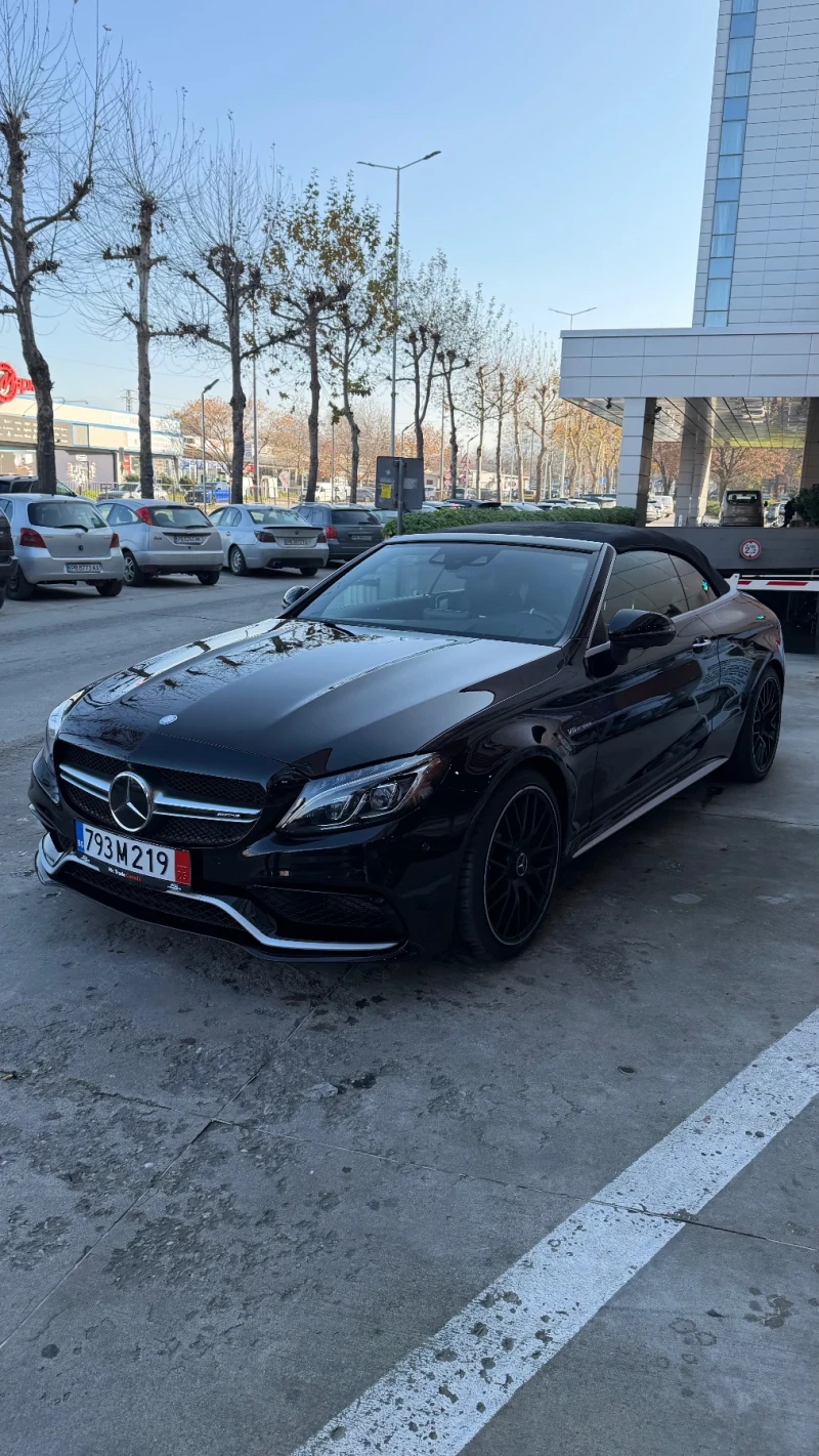Mercedes-Benz C 63 AMG C63S Cabrio, снимка 3 - Автомобили и джипове - 52802484