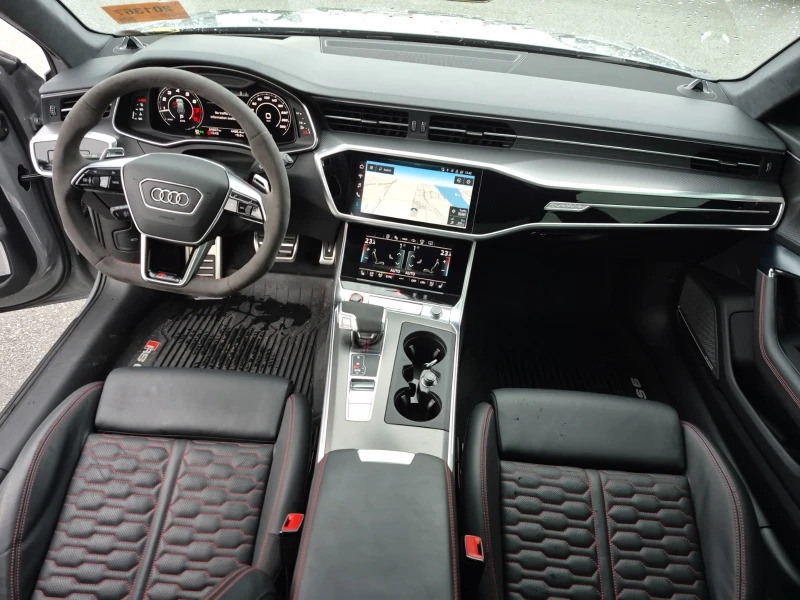 Audi Rs6 * AVANT * CARFAX * БЕЗ ПЪРВОНАЧАЛНА ВНОСКА, снимка 9 - Автомобили и джипове - 52861507