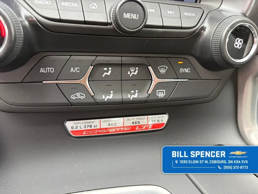 Chevrolet Corvette Stingray 1LT* RWD* АвтоКредит* (ЦЕНА ДО БГ), снимка 13 - Автомобили и джипове - 54136963