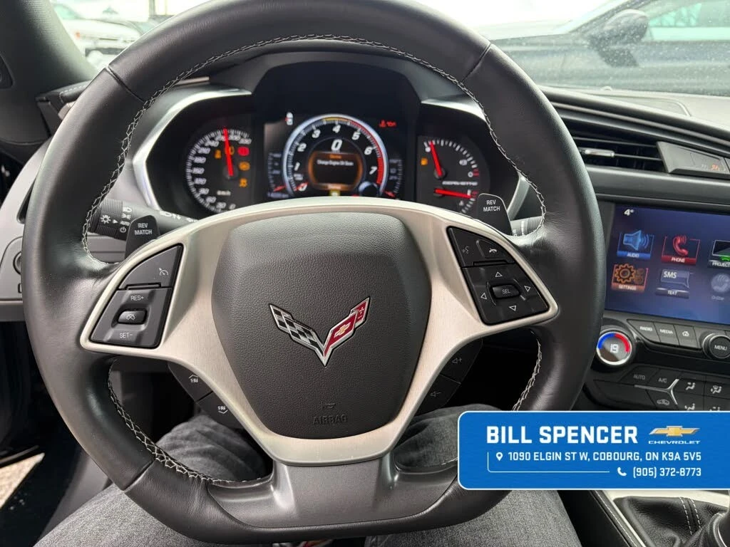 Chevrolet Corvette Stingray 1LT* RWD* АвтоКредит* (ЦЕНА ДО БГ), снимка 10 - Автомобили и джипове - 54136963